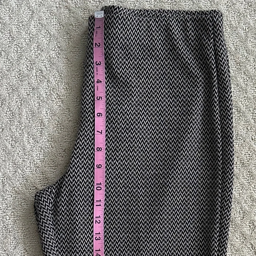 Joseph Ribkoff Slim Fit High-Rise Straight Leg Trousers 12 Office Stretchy NWT - Picture 13 of 14